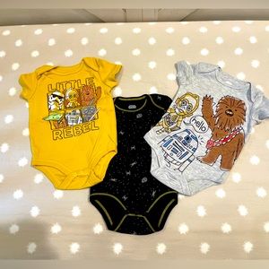 Star Wars Baby Onesies